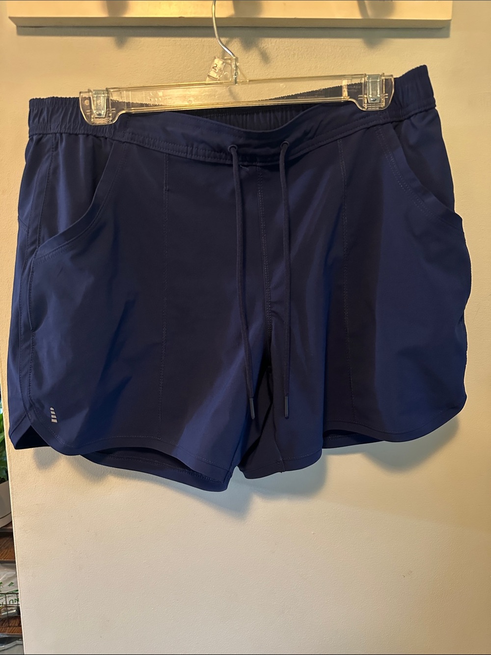 Navy Women’s swim shorts  Athletic Drawstring Shorts